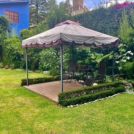 Casa Azul Las Hamacas Kota Meksiko Bagian luar foto
