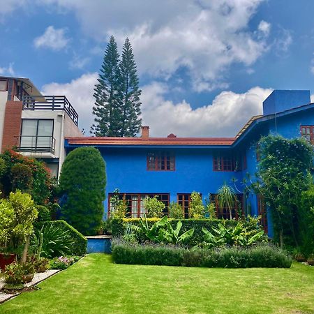 Casa Azul Las Hamacas Kota Meksiko Bagian luar foto