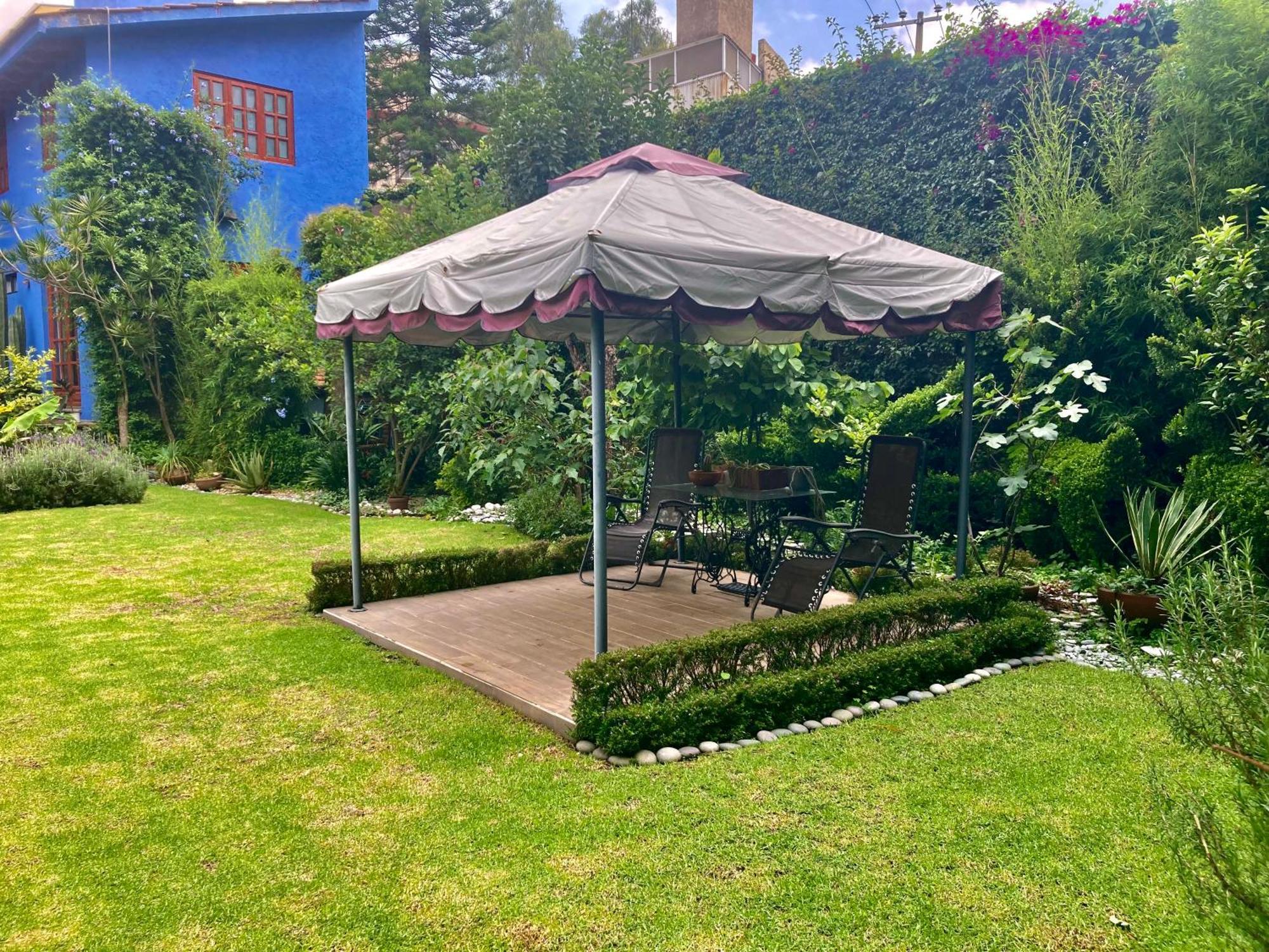 Casa Azul Las Hamacas Kota Meksiko Bagian luar foto