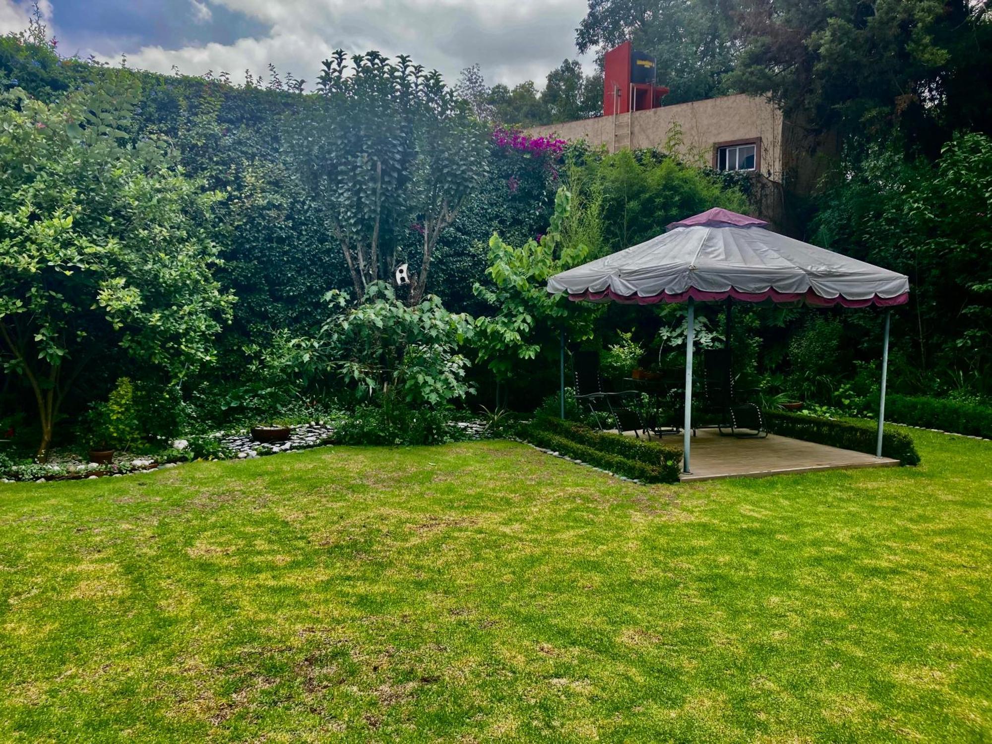 Casa Azul Las Hamacas Kota Meksiko Bagian luar foto