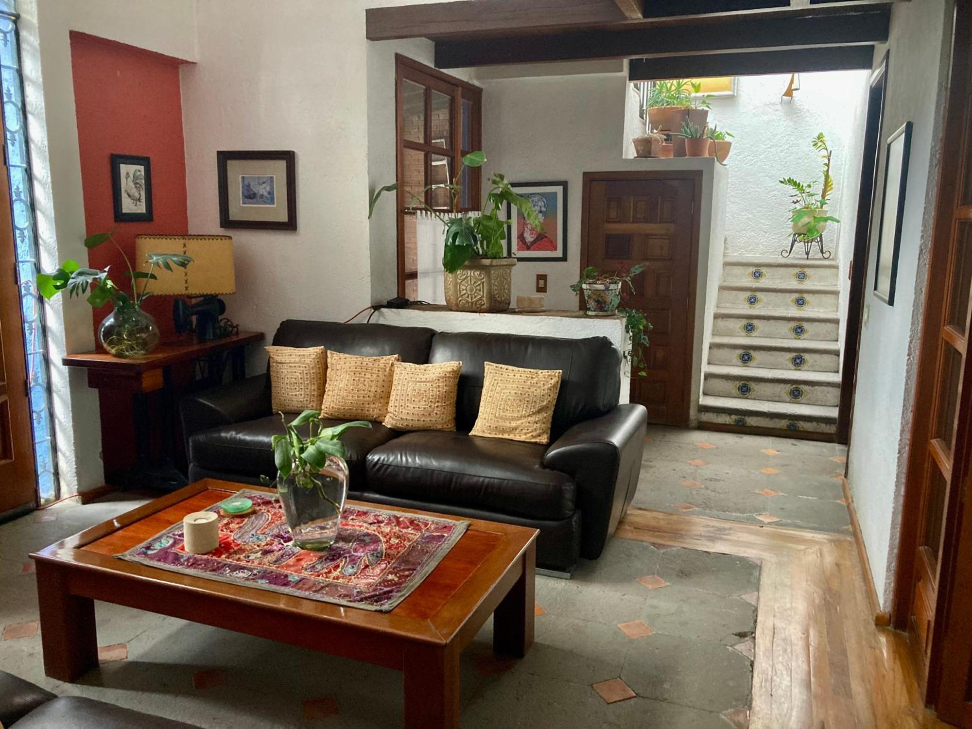Casa Azul Las Hamacas Kota Meksiko Bagian luar foto